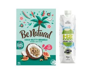 Be Natural and H2coco in Coco-nutty collaboration